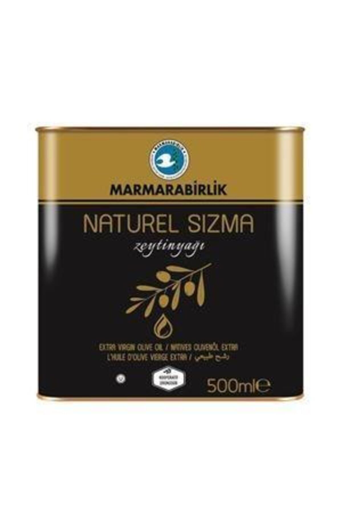MarmaraBirlik Naturel Sızma Zeytinyağı Teneke 500 ml