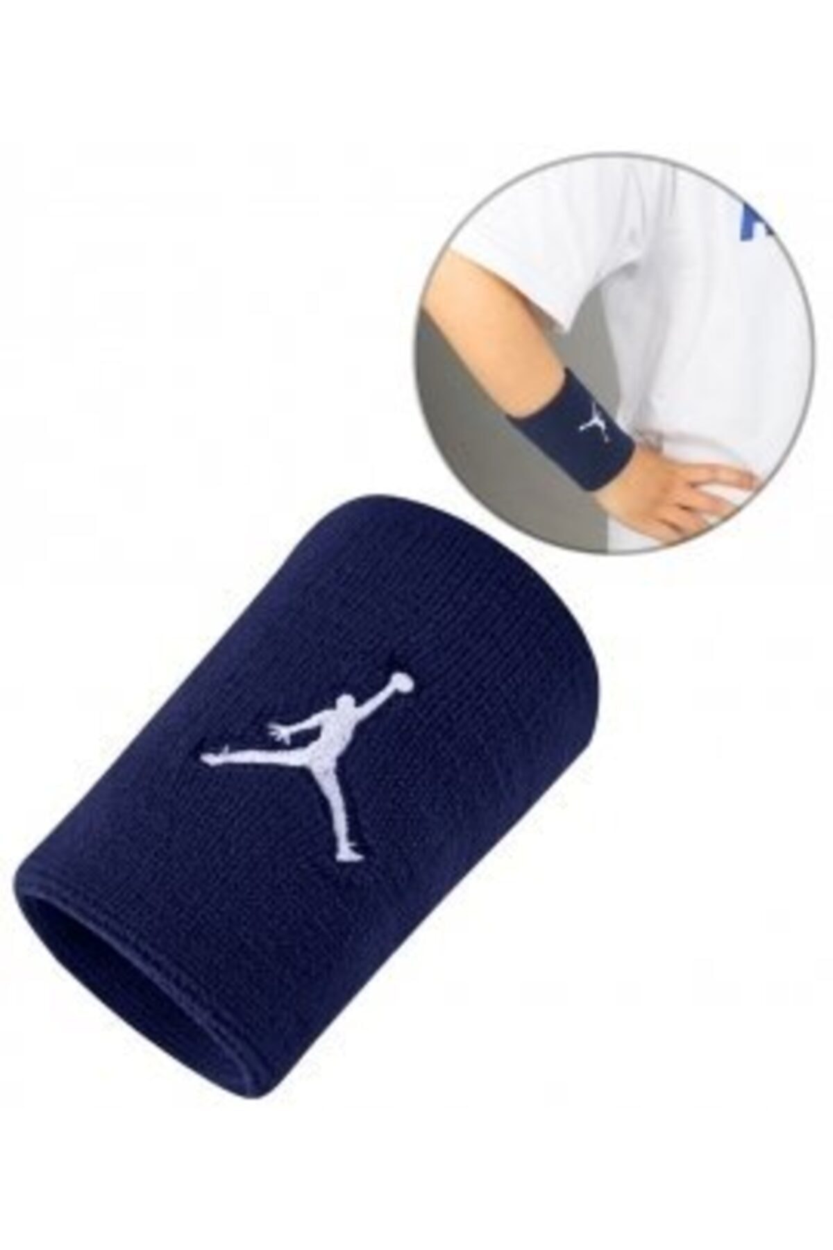 Nike Jordan Jumpmans Wristbands Havlu El Bilekliği Lacivert
