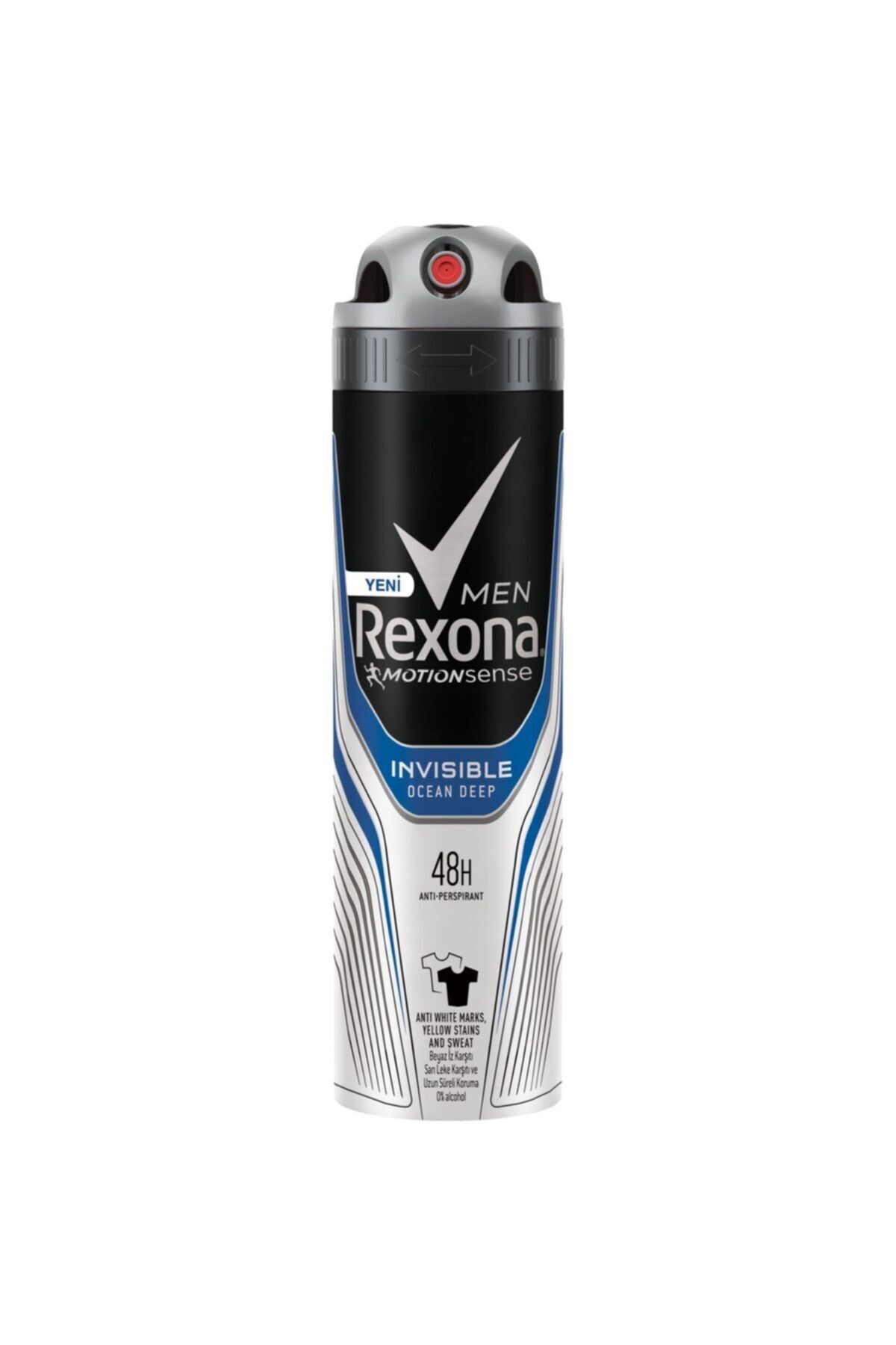Rexona Invisible Ocean Deep Erkek Sprey Deodorant 150 ml