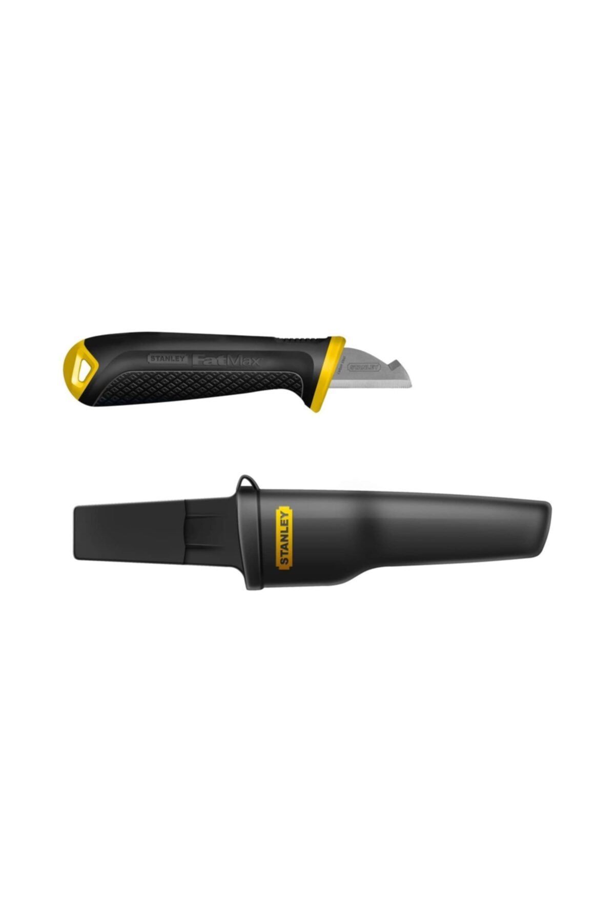 Stanley 0-10-234 Fatmax Karbon Çelik Kablo Soyma Elektrikçi Bıçak Sarı