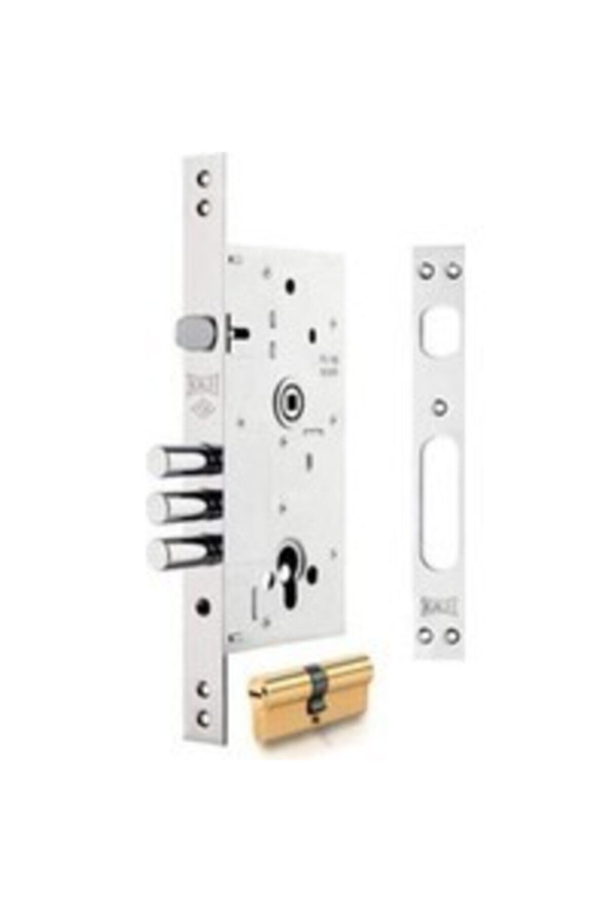 KALE Monoblok Çelik Kapı Gömme Kilidi 252r