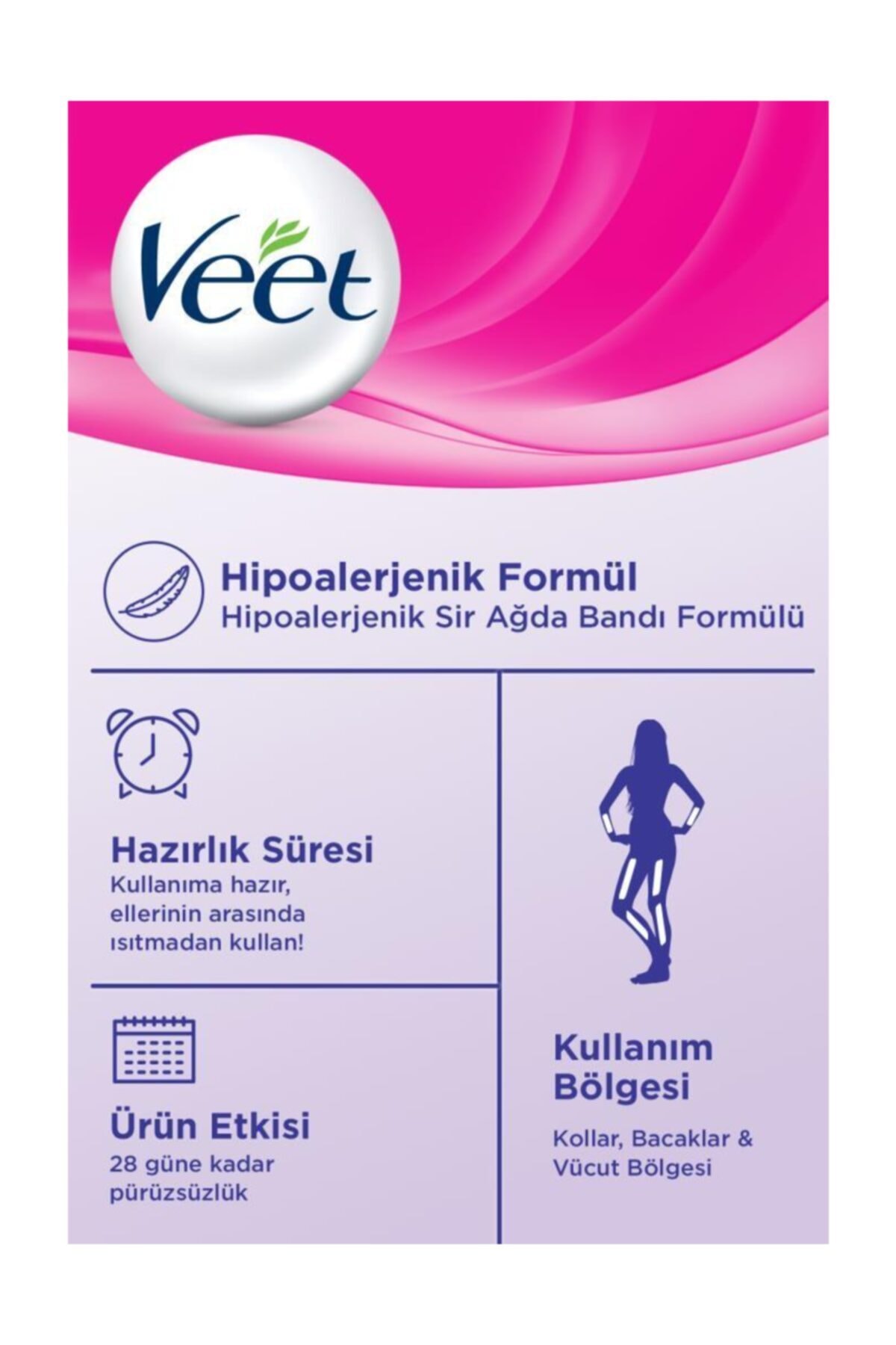 veet pure komple bakimseti hipoalerjenik 20li agda 20 li yuz agdabandi 16 li bikini koltuk alti agda fiyati yorumlari trendyol