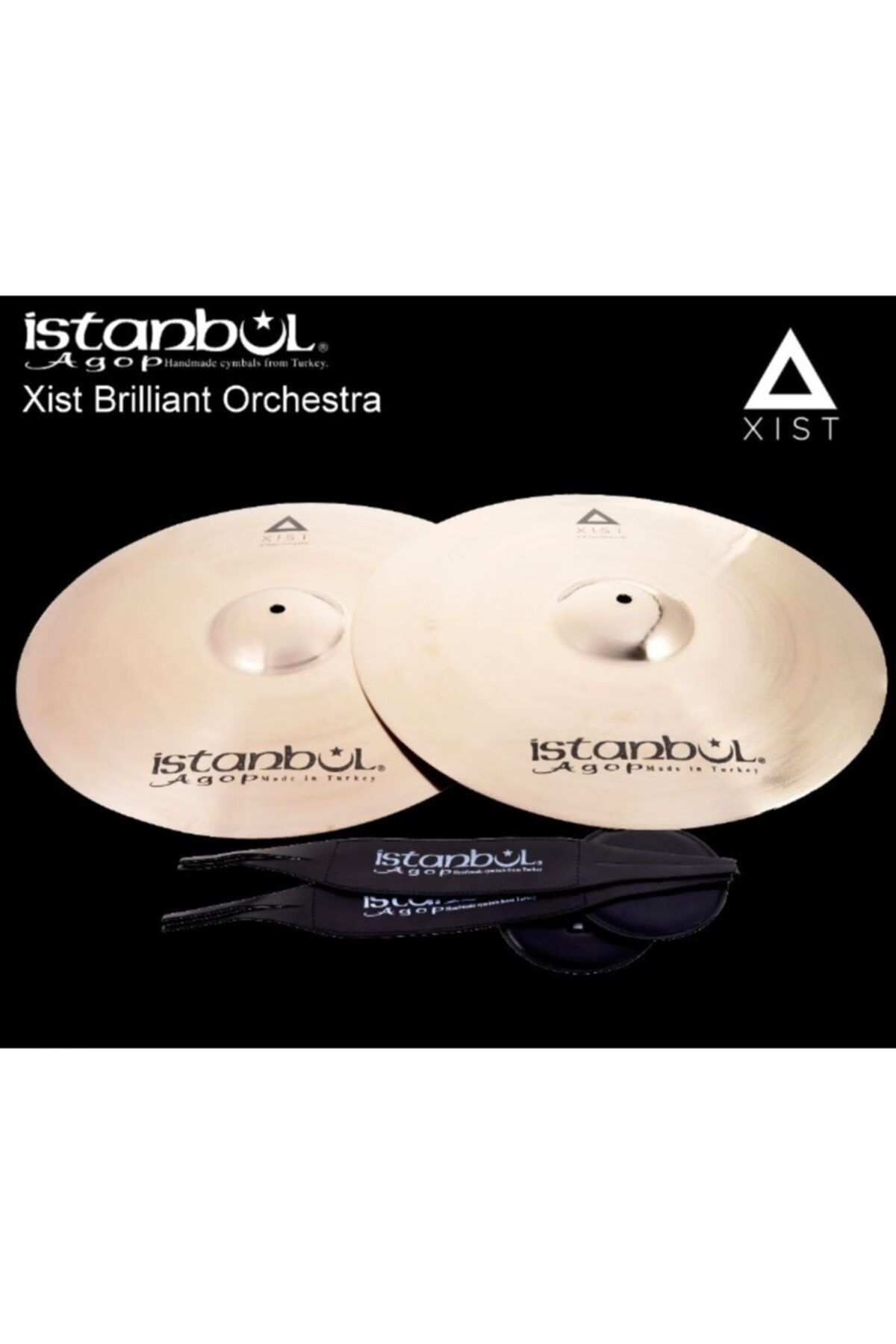 ISTANBUL AGOP Xıst Brilliant Orchestral 16 Inch Bando Ve Orkestra Zili