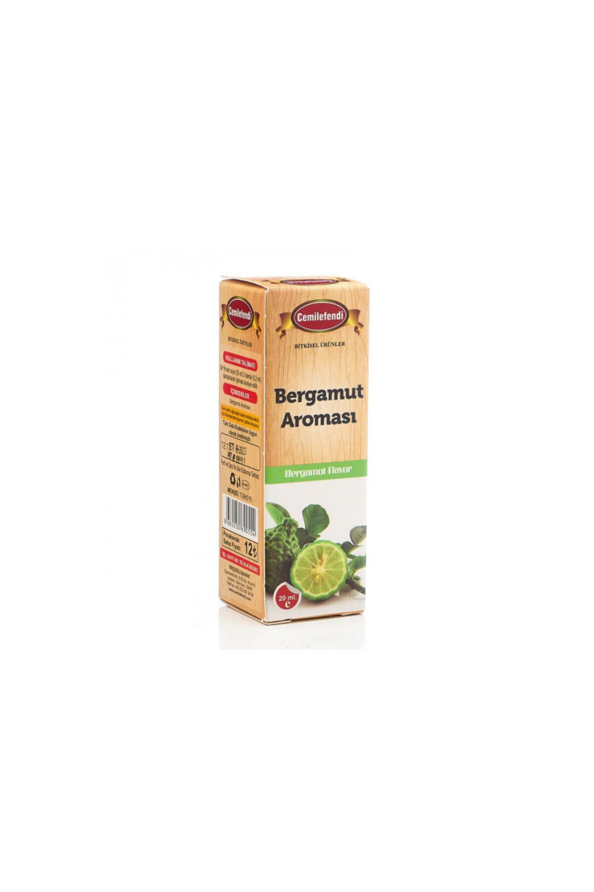 Cemil Efendi Cemilefendi Bergamot Aroması 20 ml