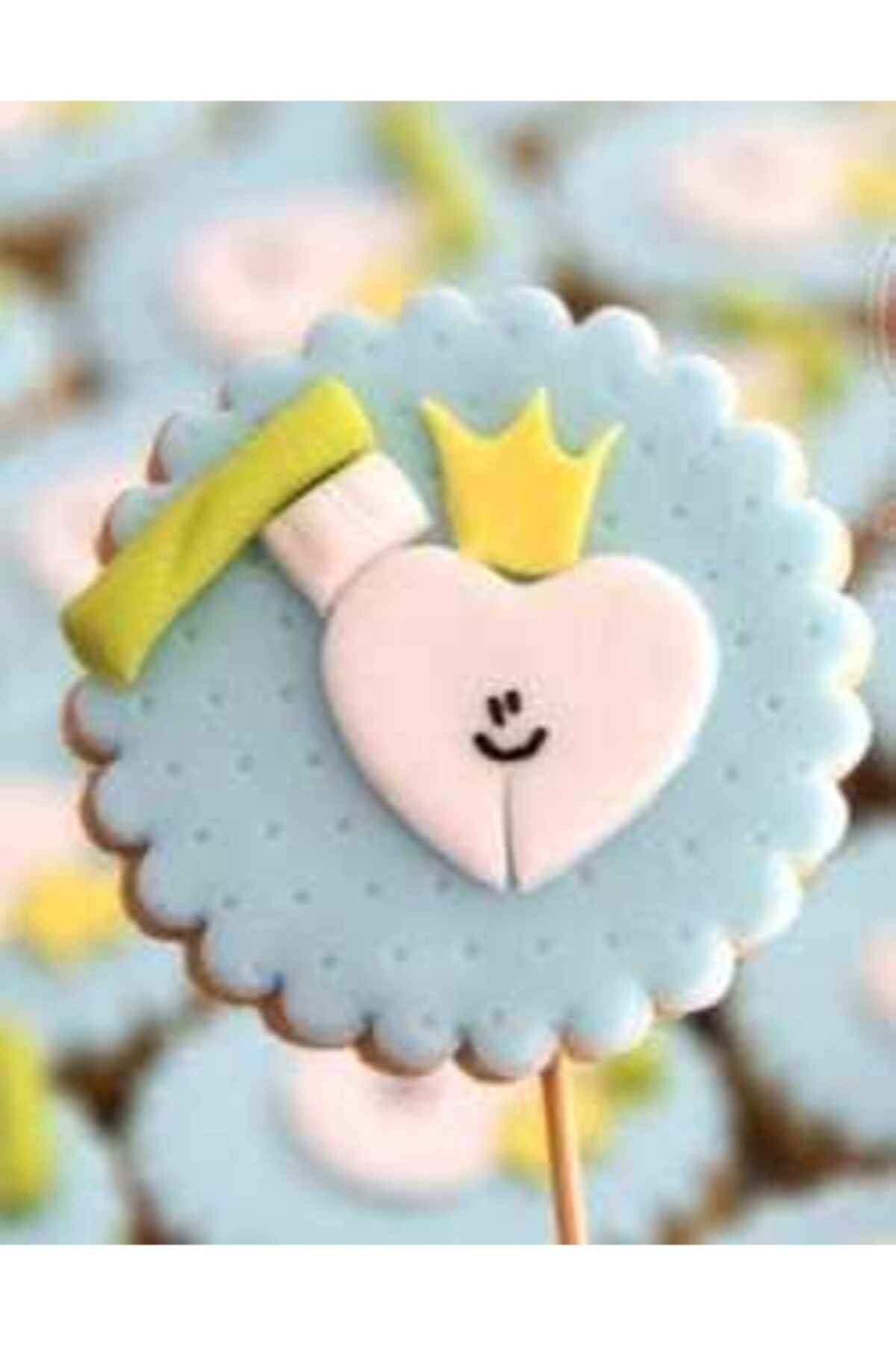 BK DEKORASYON Şeker Hamuru Kurabiye 10 Adet