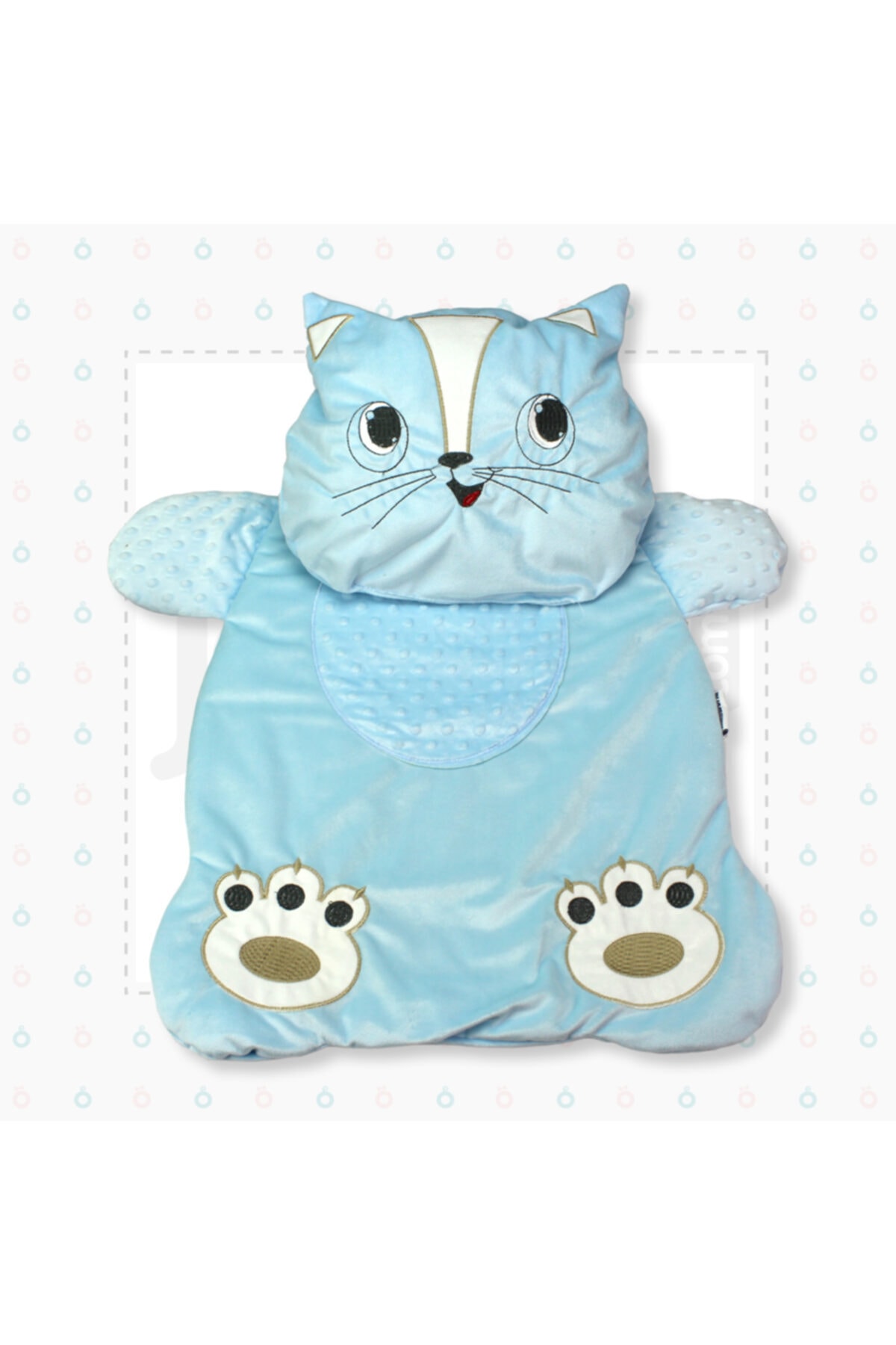 Miniword Jojovu Kedi Figürlü Mavi Alt Açma
