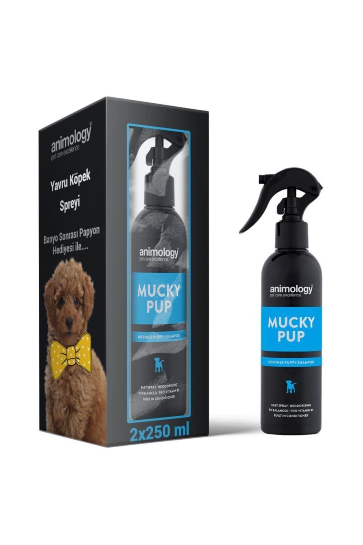 Animology Mucky Pup Yavru Köpek Krem Spreyi 2x250 ml