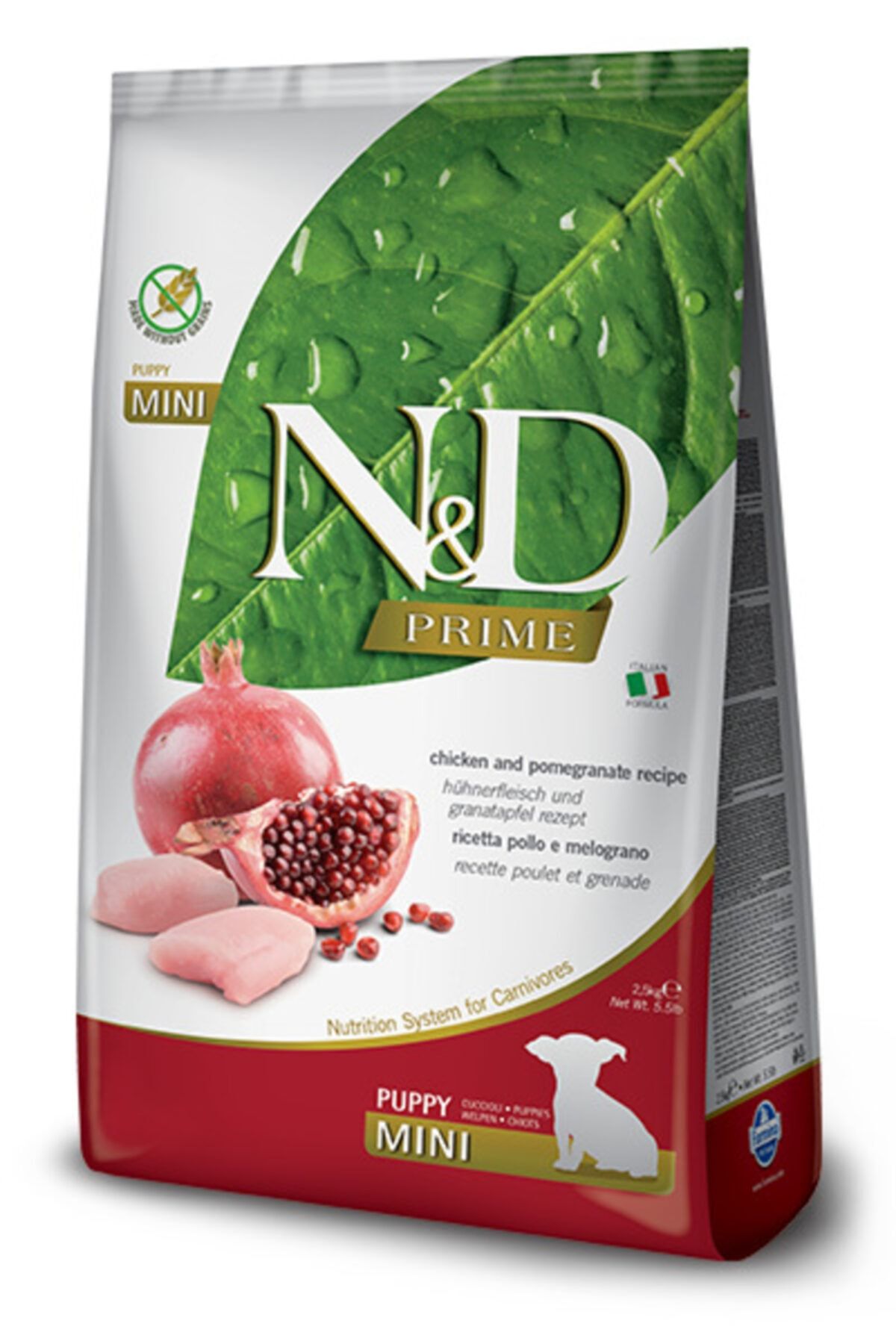 Farmina N&d Prime Puppy Mini Tahılsız Tavuklu Narlı Küçük Irk Yavu Köpek Maması 2500 G