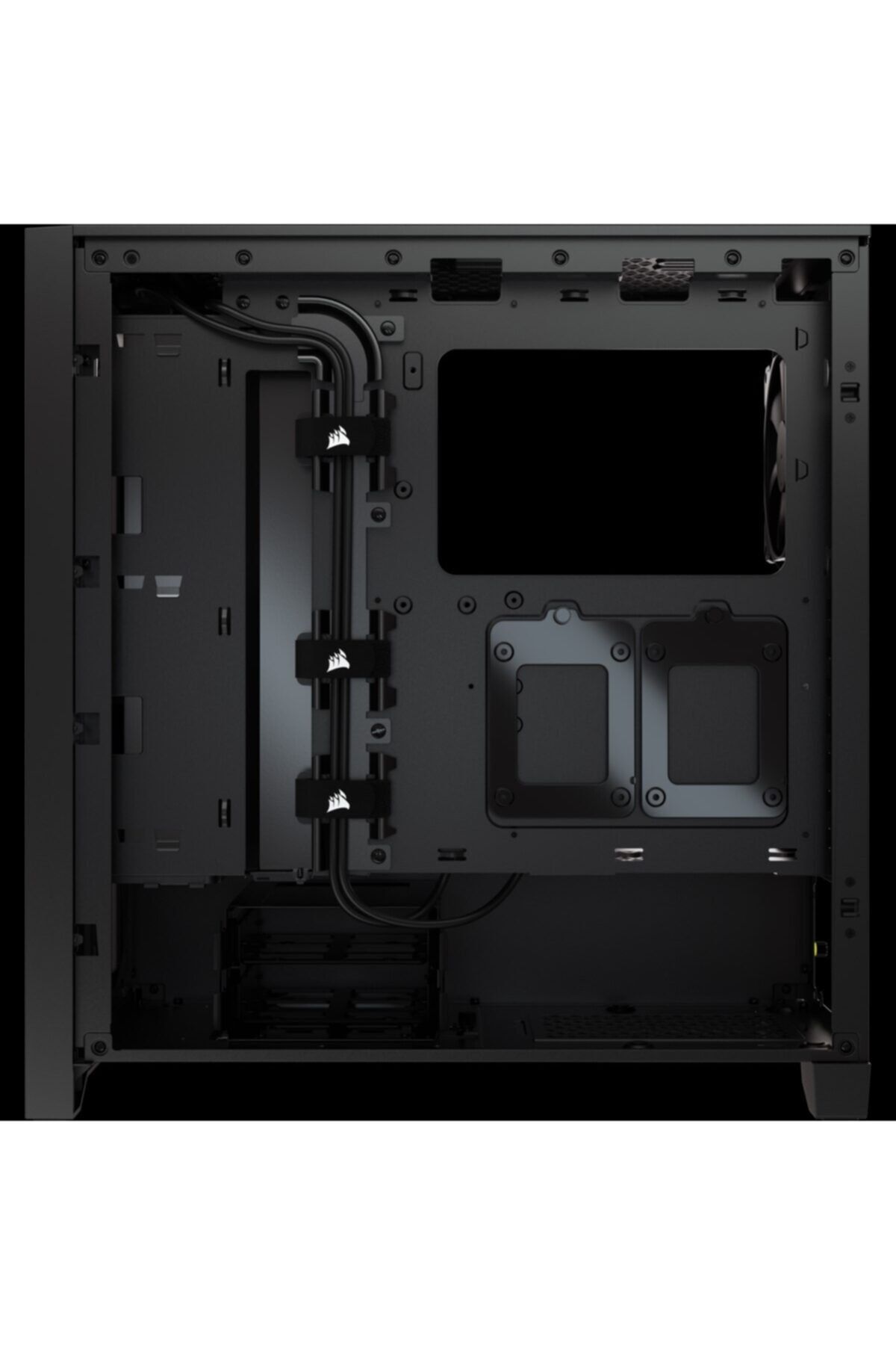 Corsair Corsaır Cc-9011200-ww 4000d Aırflow Temperlı Cam Yan Panel Mıd Tower Bılgısayar Kasası Sıyah