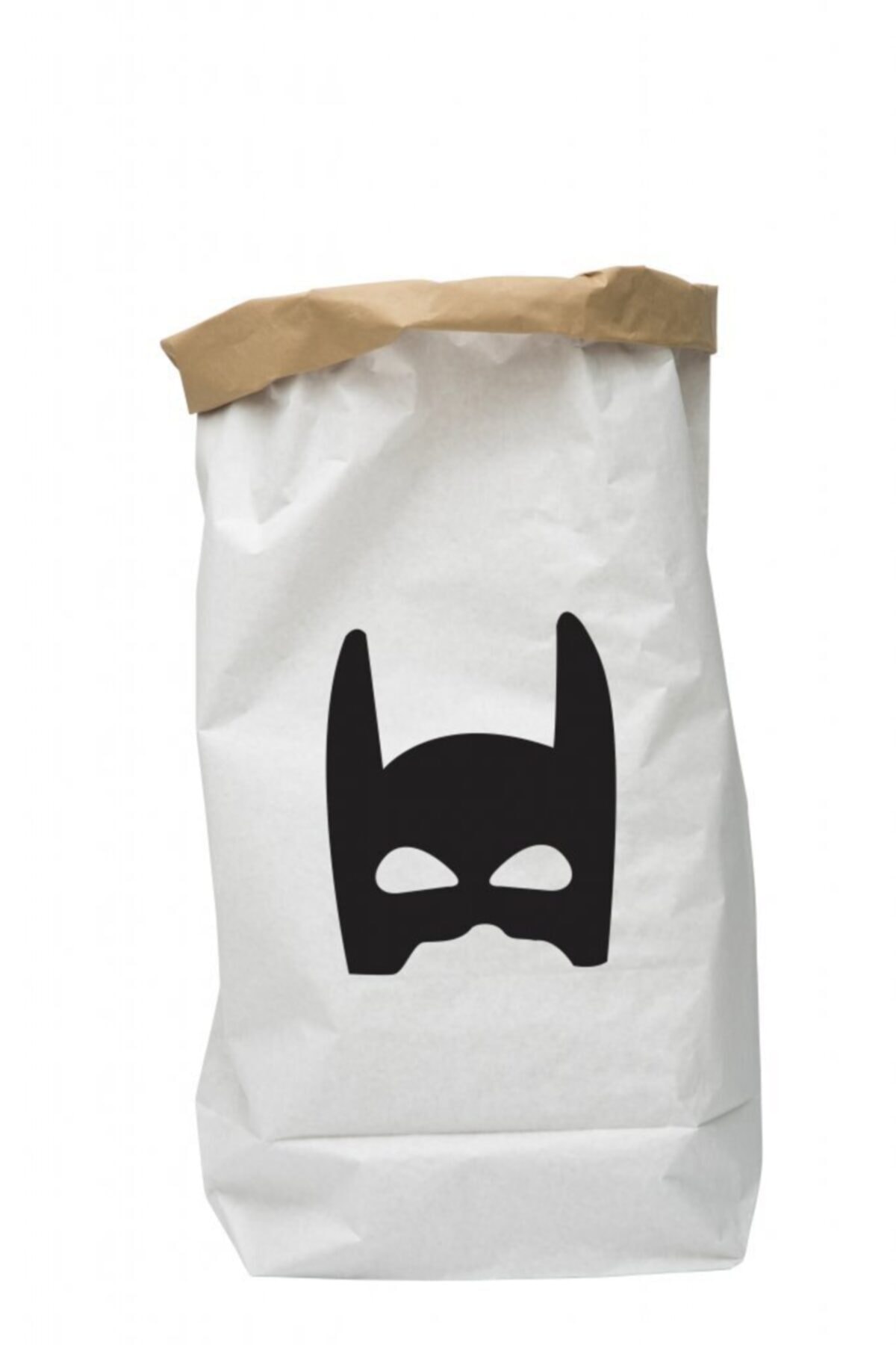 BugyBagy BAT Paperbag Dekoratif Çamaşır ve Oyuncak Sepeti Saklama Kutusu Oda Aksesuarı
