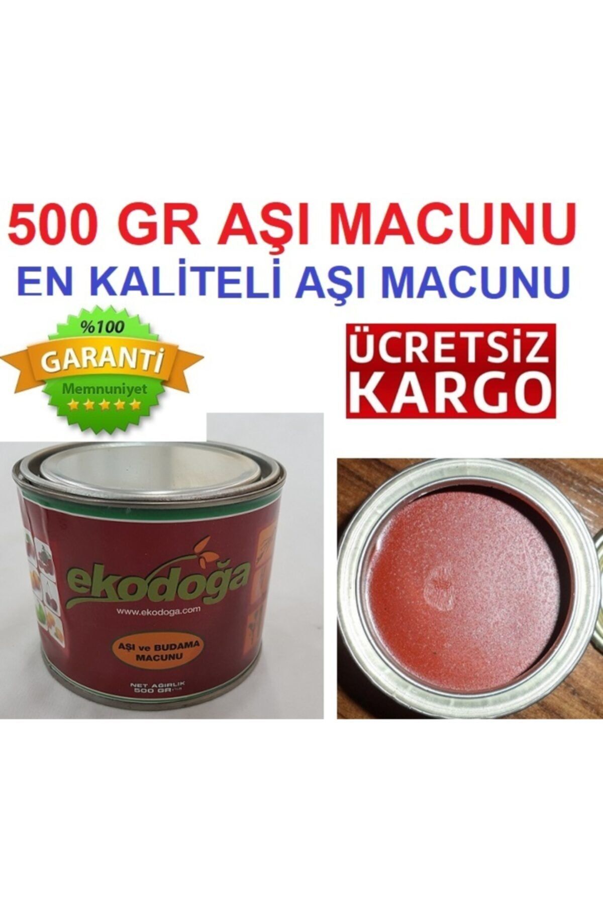 Ekodoğa Aşı Macunu 500 gr 1 Adet Budama Macunu Bitki Aşı Macunu