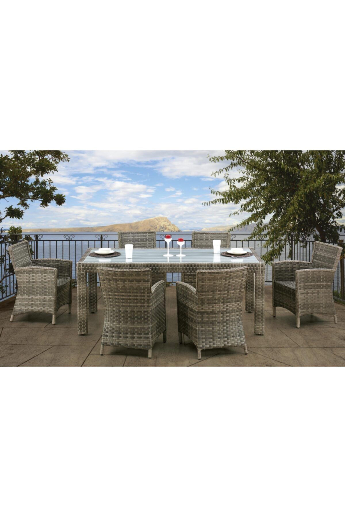 flexy garden masali bahce mobilyasi takimi 100 x200 cm fiyati yorumlari trendyol