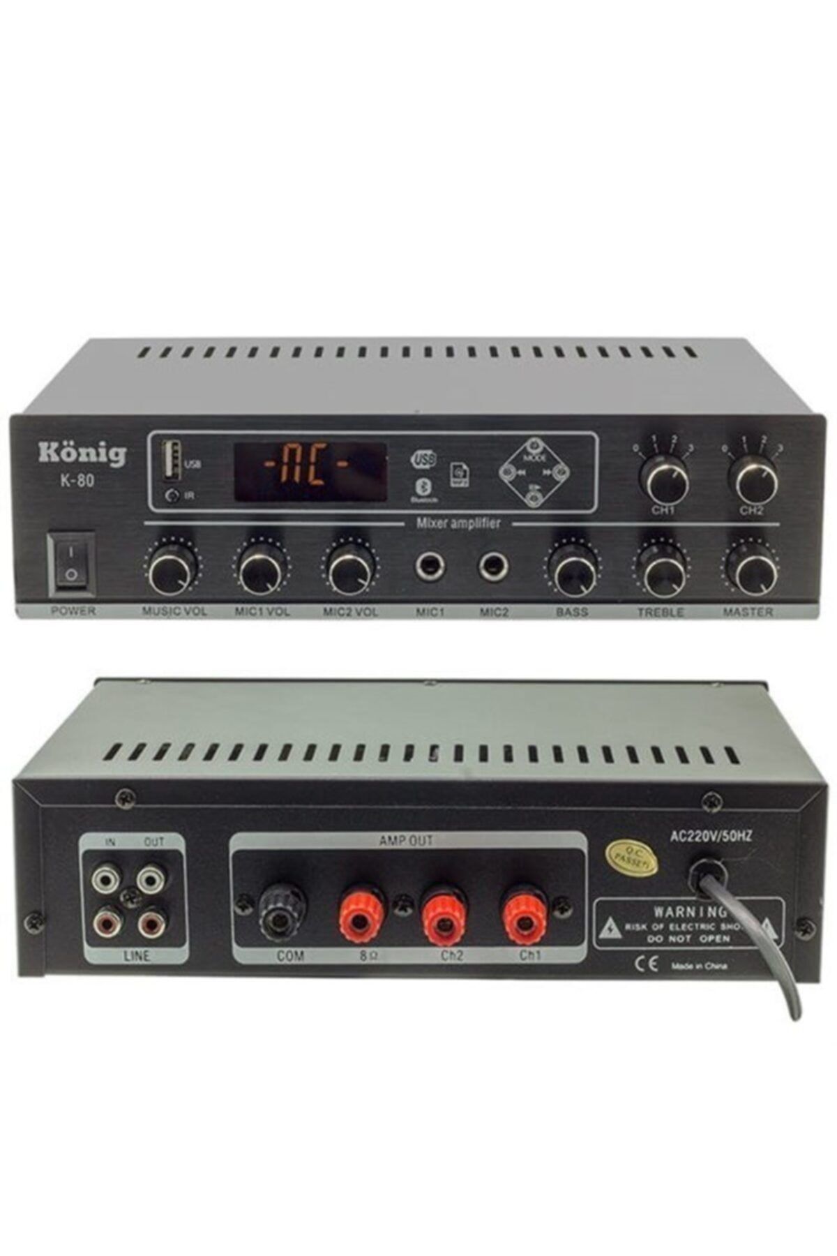 König K-80 80 Watt Hat Trafolu Mikser Anfi