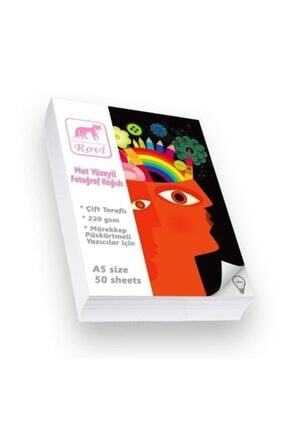 Fine-art Fosforlu Pembe Fotoğraf Kağıdı - 260gsm - 50yp - 10x15 Image 0