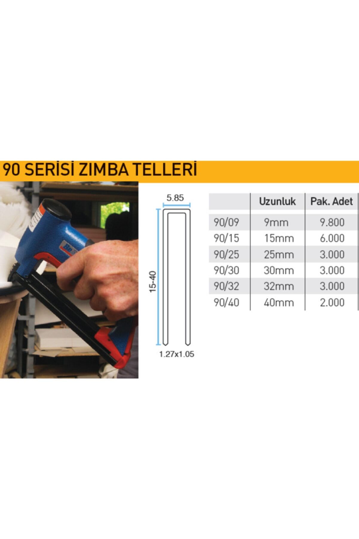 Bea 90/40 Serisi Zımba
