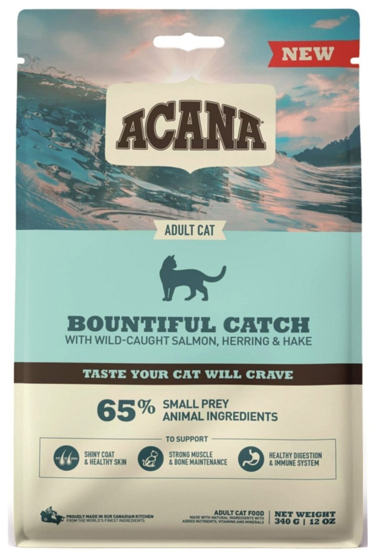 Acana Bountiful Catch Kedi Maması 340gr