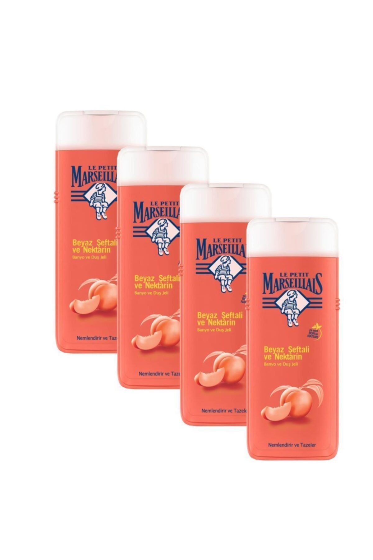 Le Petit Marseillais Duş Jeli Şeftali Ve Nektarin 400 ml X 4