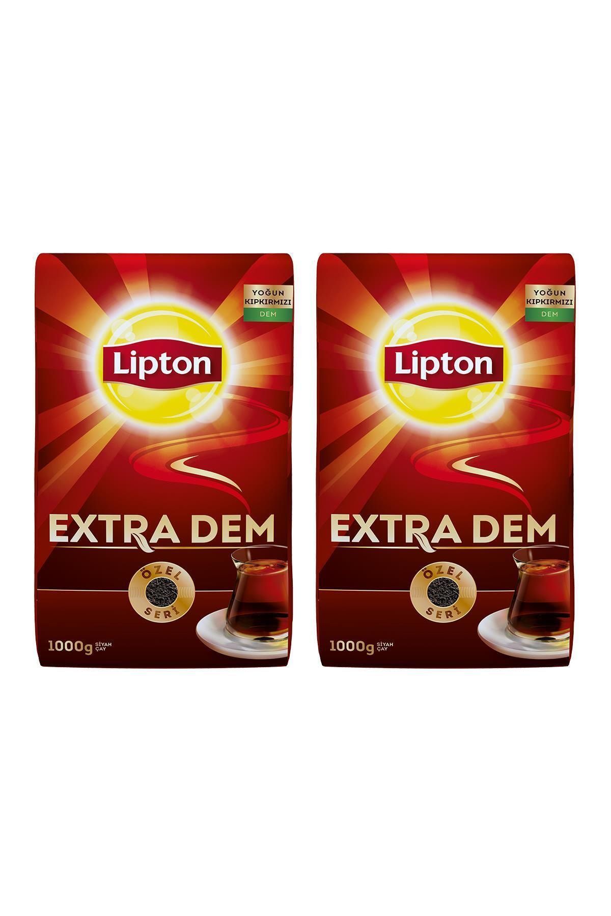 Lipton Extra Dem Dökme Çay 1000 gr X 2 Adet