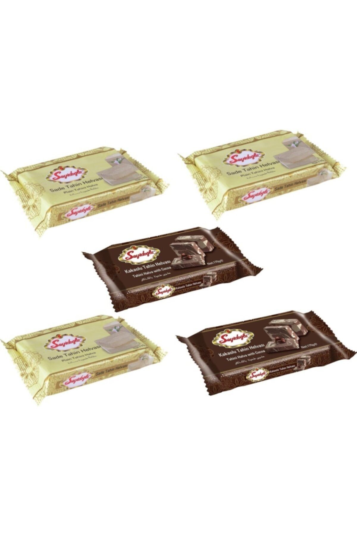 Seyidoğlu 175gr Tahin Helva Set_3 Sade- 2 Kakao