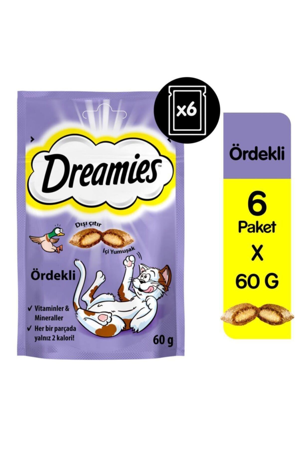 Dreamies Ördekli Kedi Ödül Maması 6x60gr