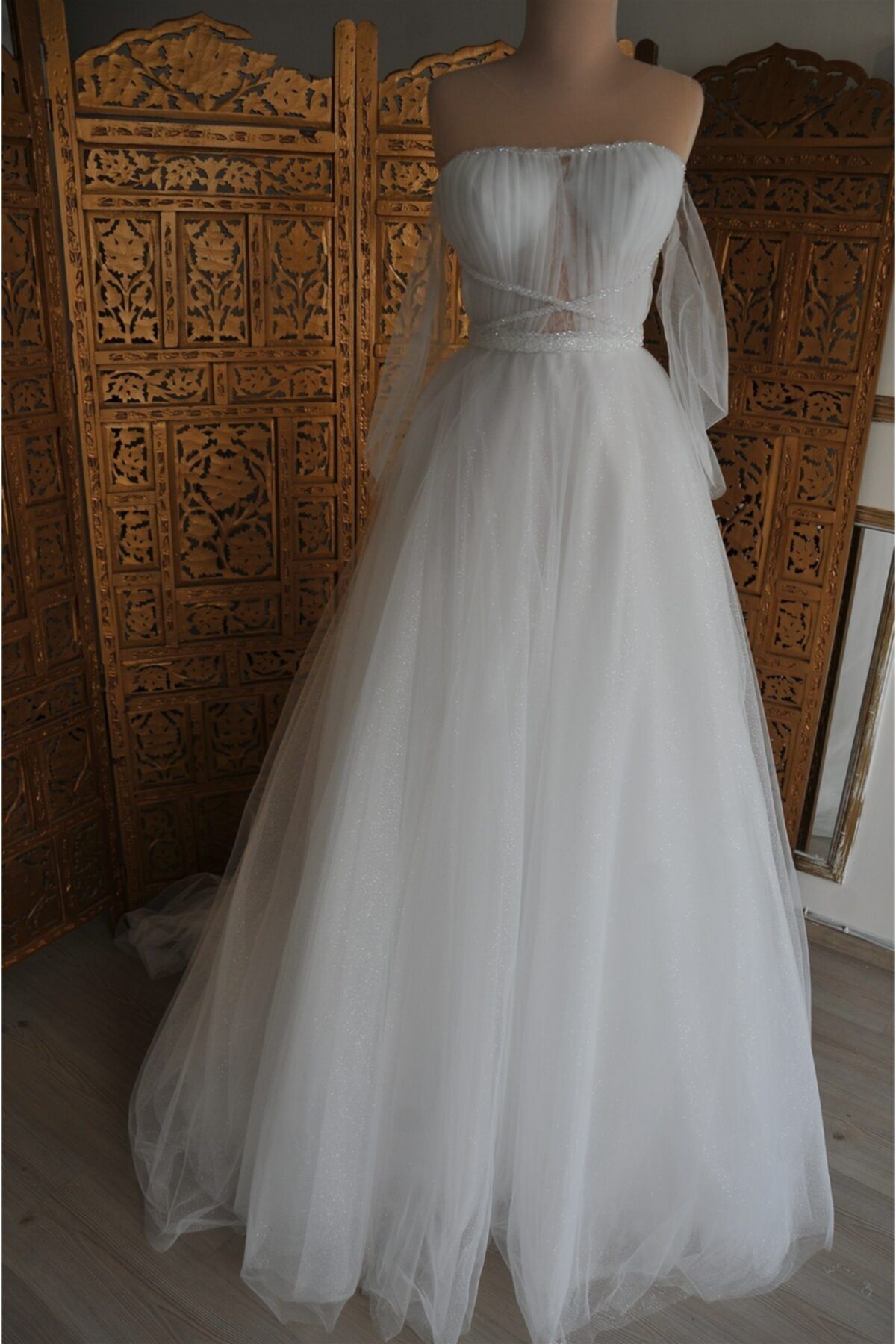 Çağrı Şengül & Serdar Yüzer Moda Drape Gelinlik