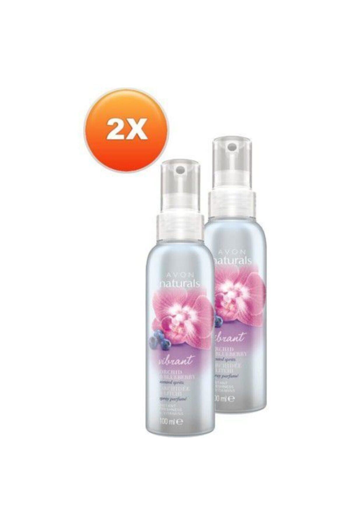AVON Naturals Orkide Ve Yaban Mersini Özlü Kadın Vücut Spreyi Ikili Set
