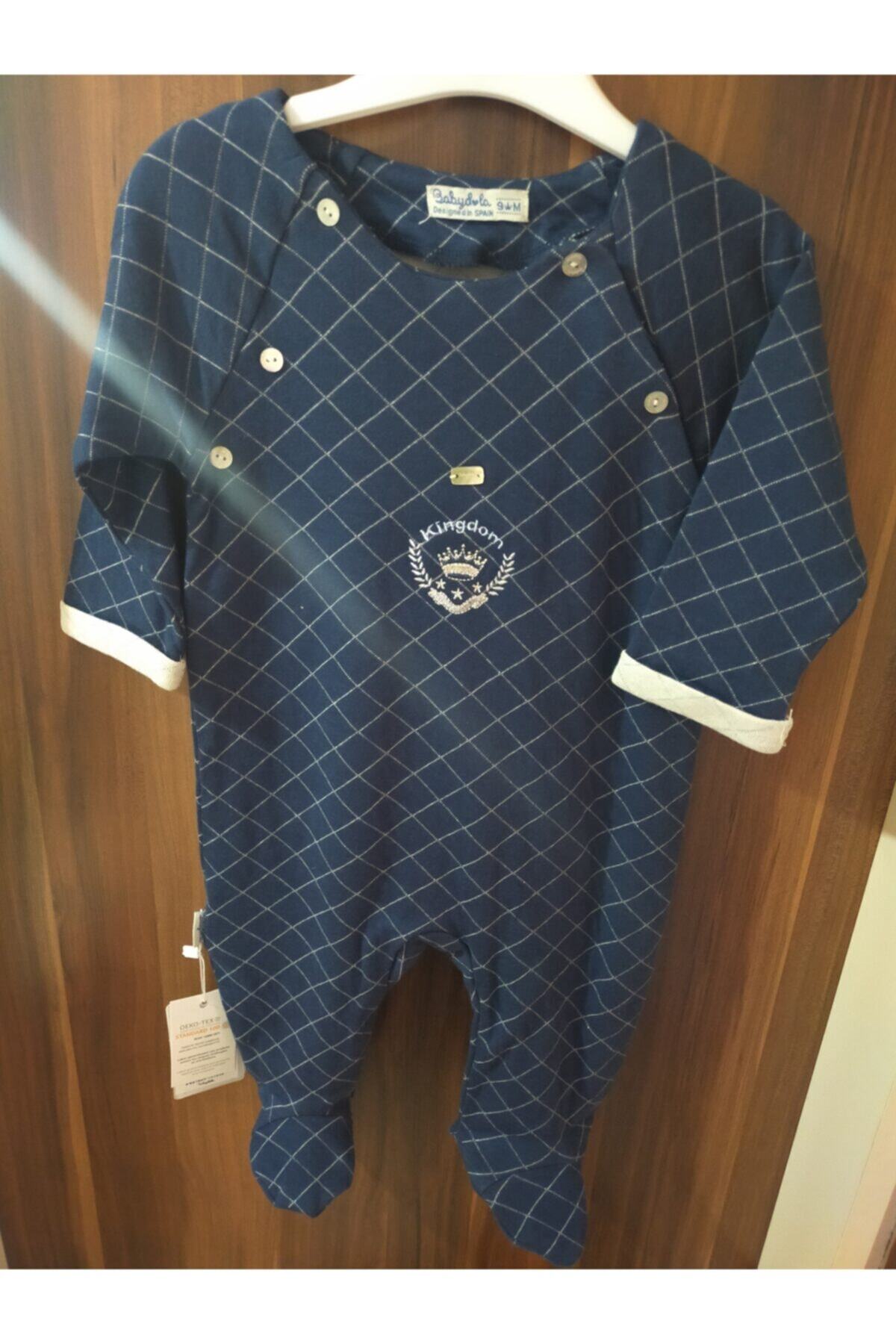 bebiş giyim Babydol Indigo Renk Bebek Tulum