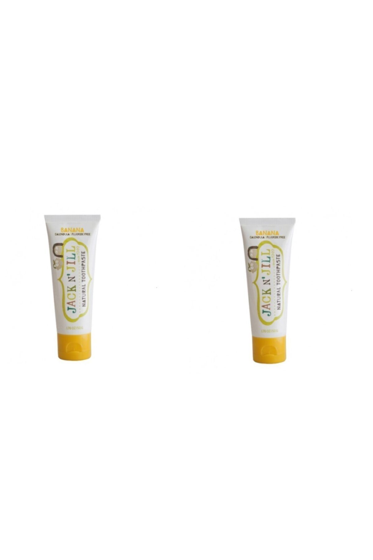 Jack N'Jill Natural Muz Aromalı Diş Macunu (2adet)
