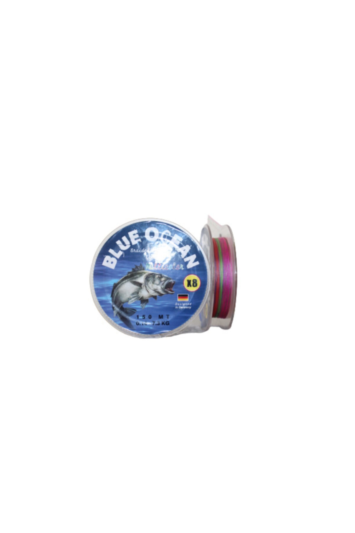 Blue Ocean Ipek Misine 8 Kat Braıd Multicolor 0.14 Mm 7.3 Kg