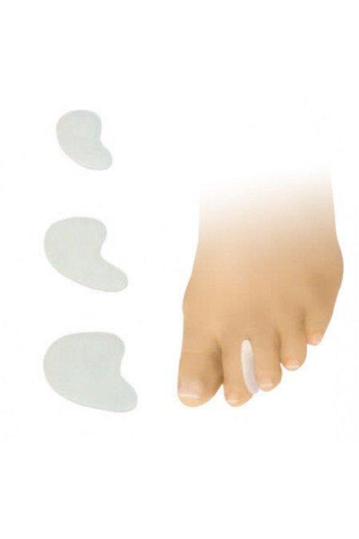 mcfeet Silikon Parmak Ayırıcı Yaprak Large 2 Adet