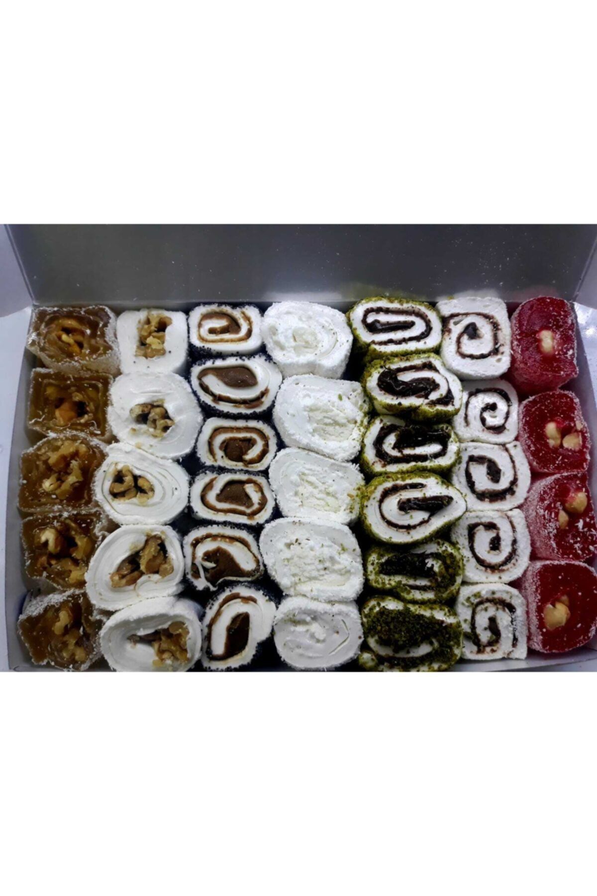 Çerkez Şekerleme Afyon Karışık Lokum 1 Kg
