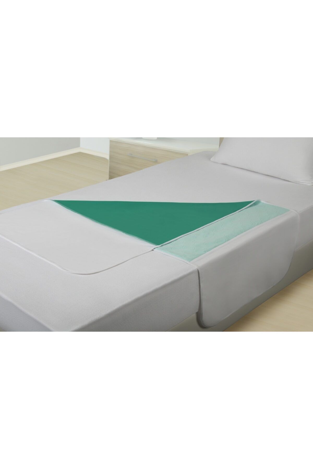 CARETEX Abso Vinyl Yıkanabilir,emici,sıvı Geçirmez,kanatlı Hasta Altı Pedi 075x085