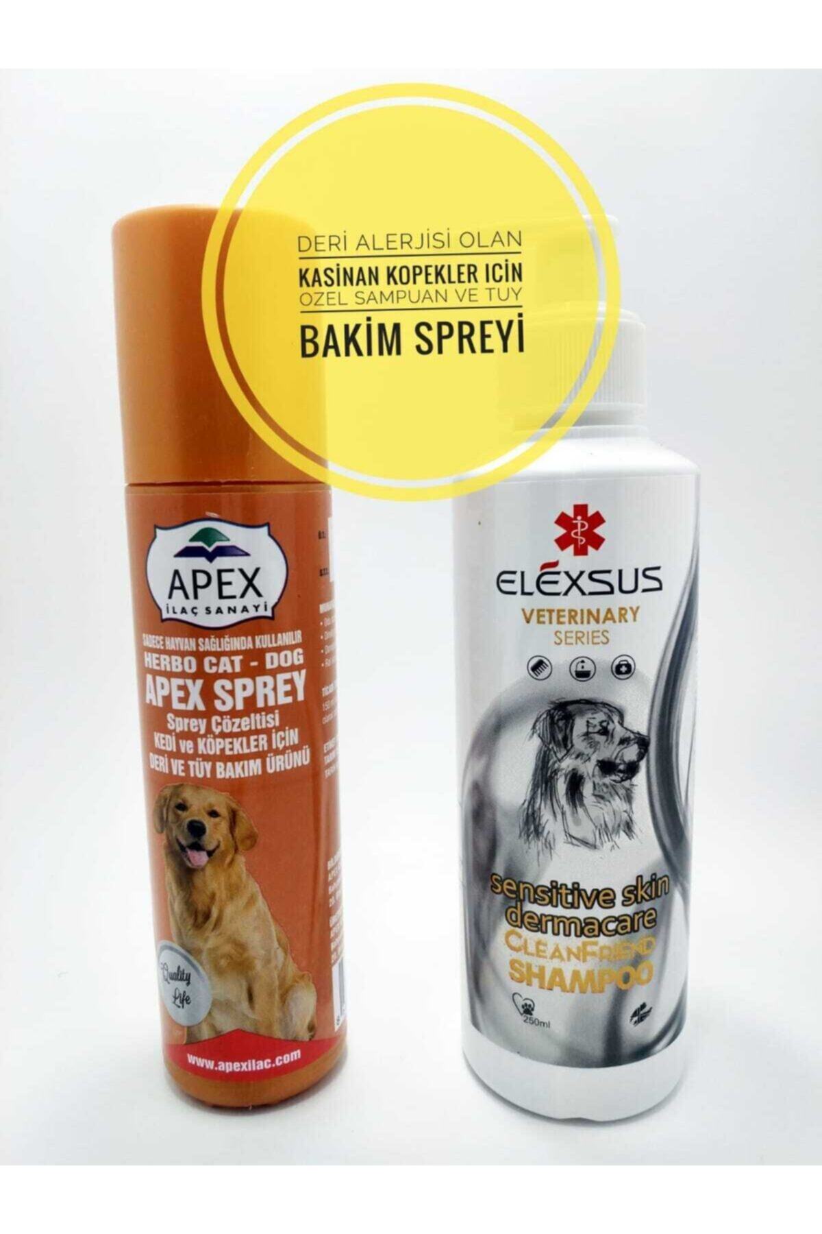 Ozzy Hassas Deri Köpek Şampuanı Ve Tüy Bakım Spreyi