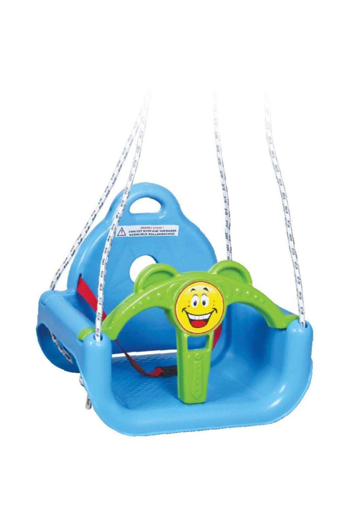 Kette Toys Ipli Kemerli Koruyuculu Mavi Renk Çocuk Salıncak Kette