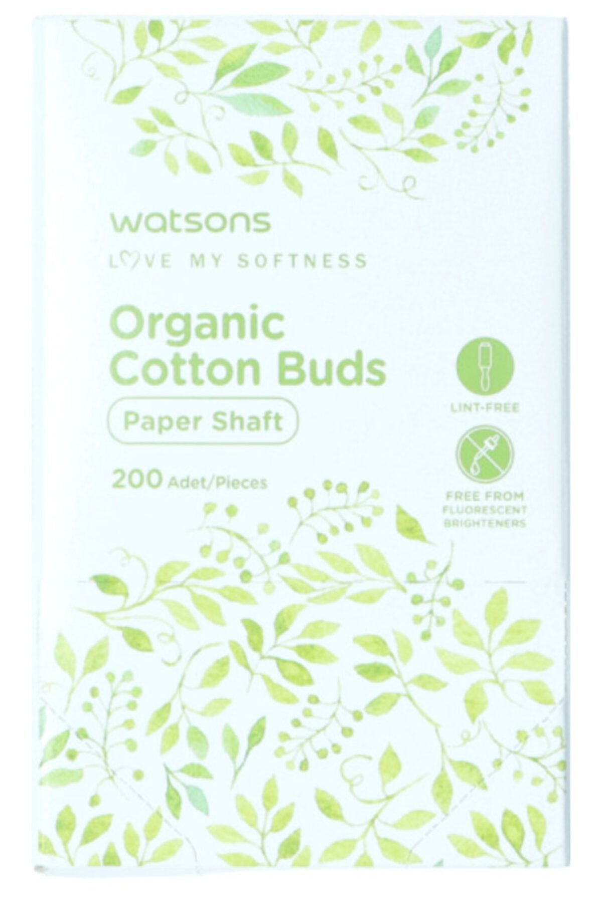 Watsons Organik Kulak Çubuğu 200 Adet