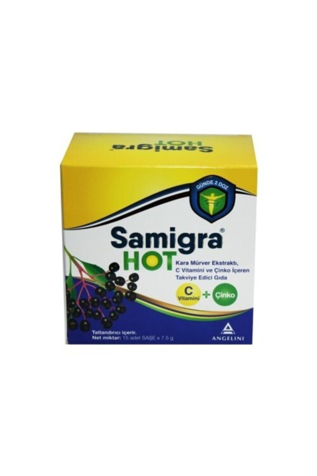 ANGELINI Samigra Hot Kara Mürver Ekstraktı 15 Saşe