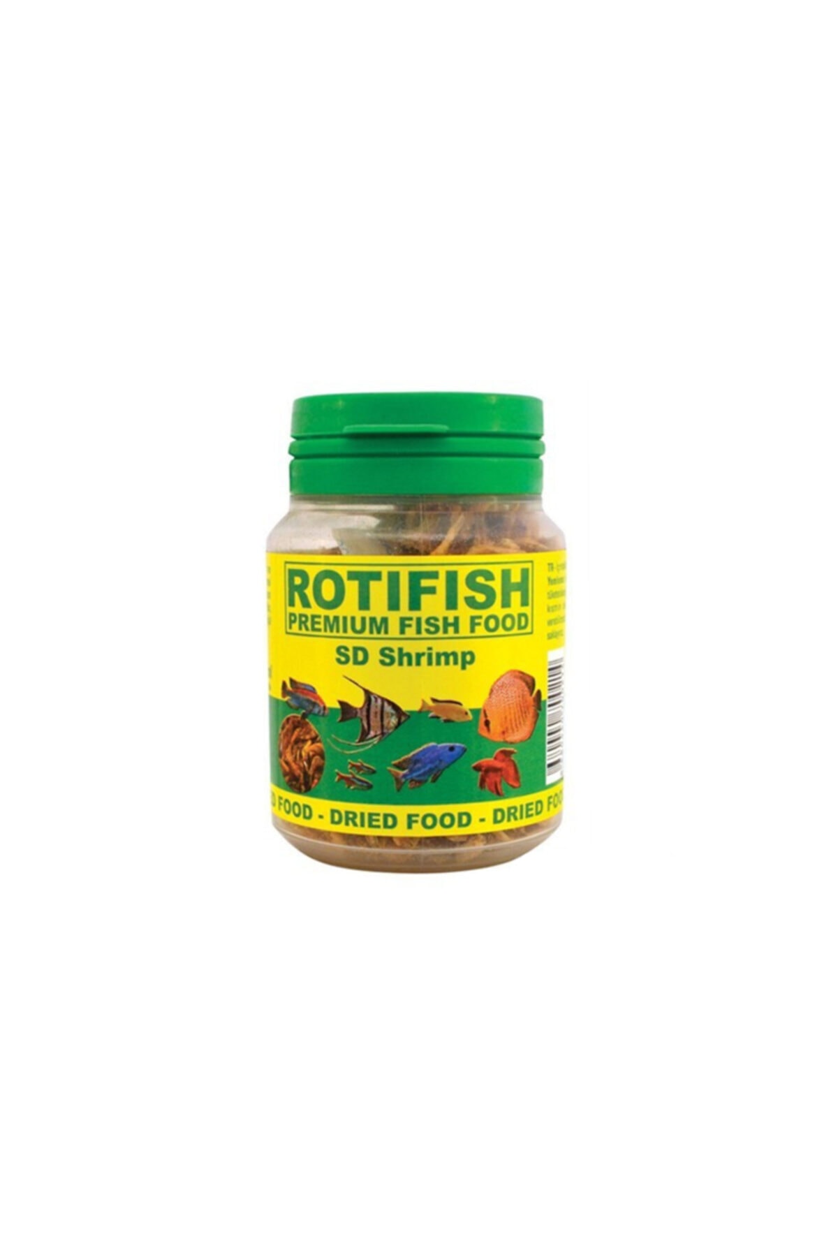 Rotifish Sd Shrimp 250 Ml 33 gr. 6 Lı Balık Yemi