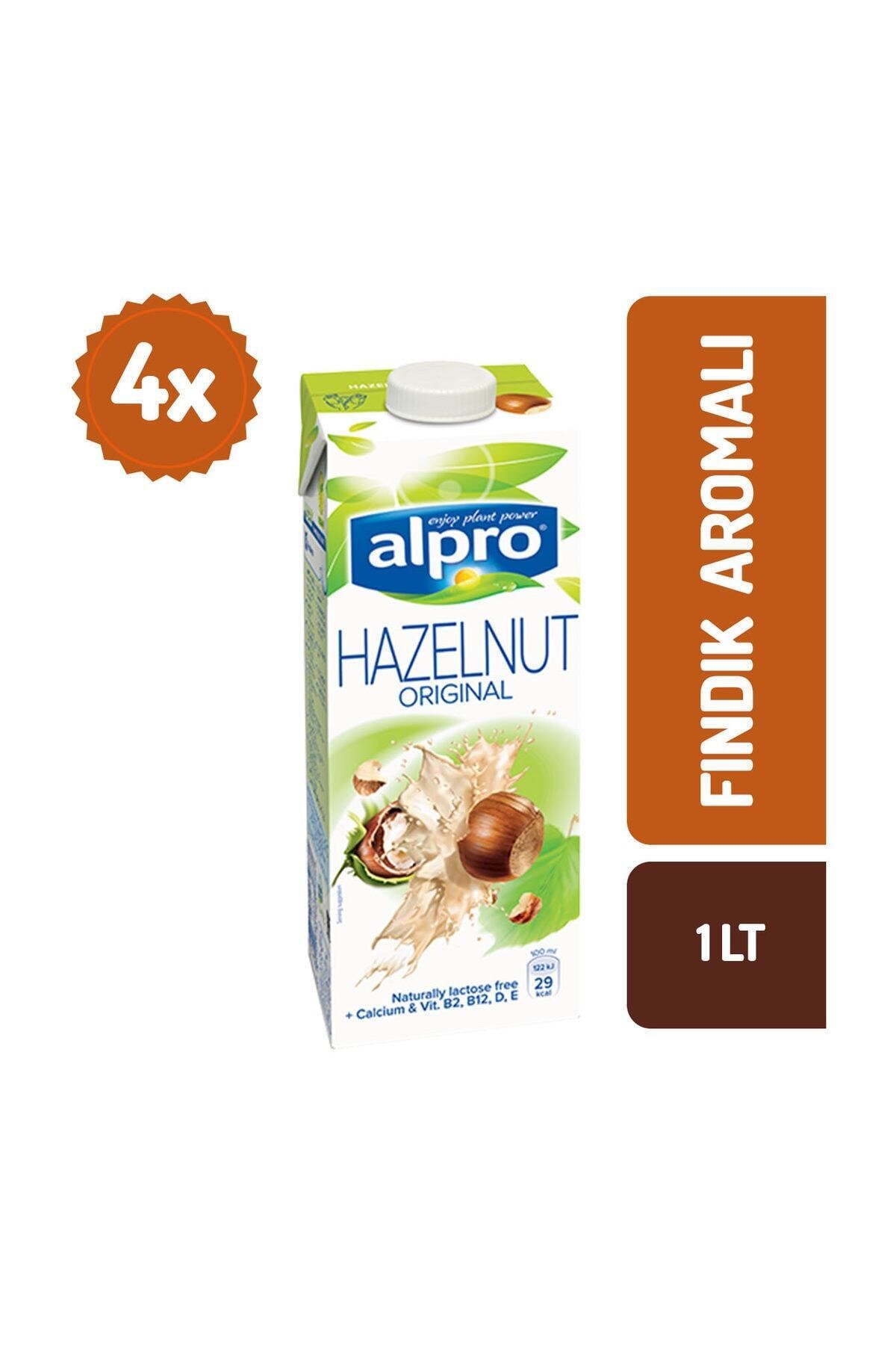 Alpro Fındık Sütü 1 Lt X 4 Adet