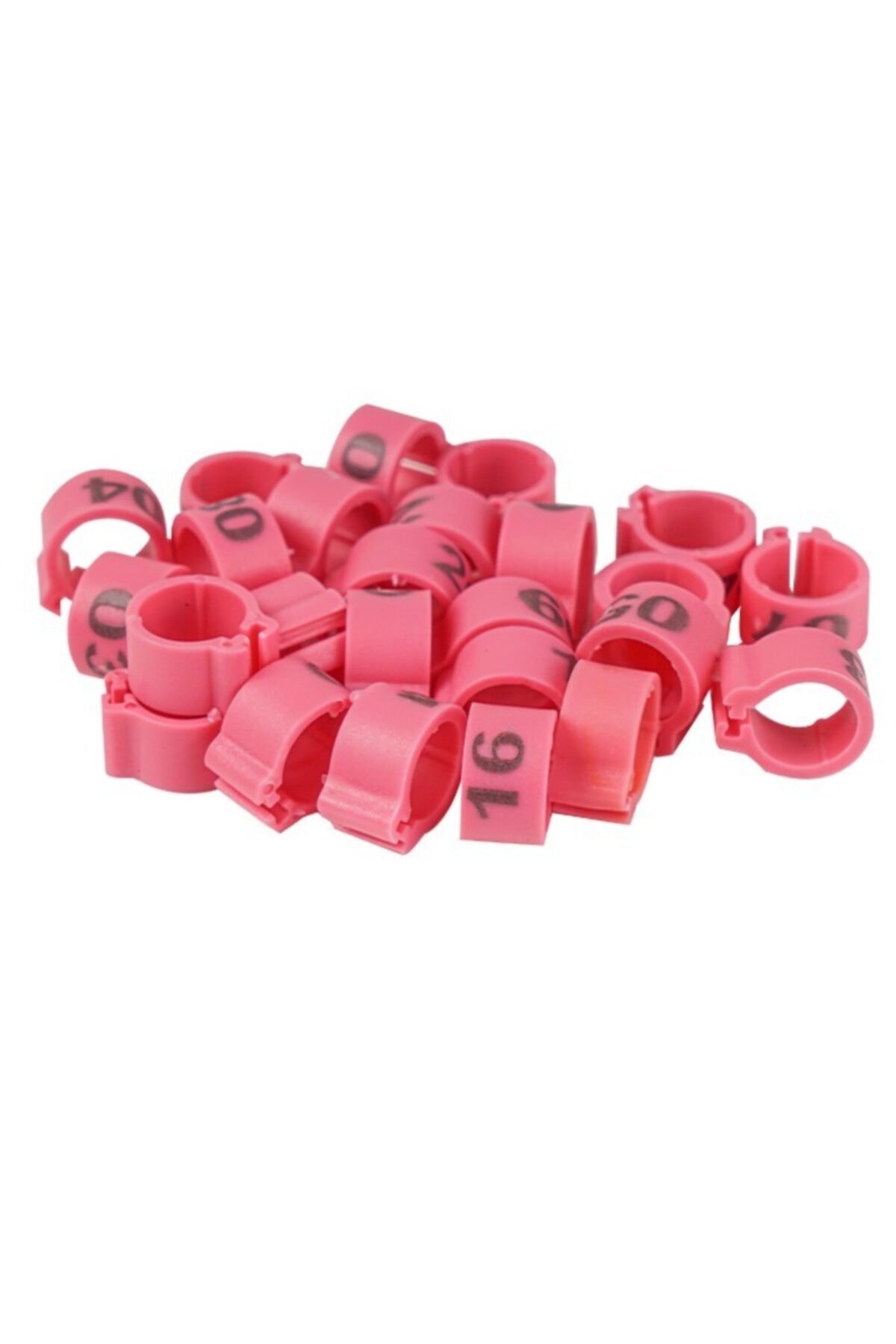 mutlu tavukçuluk Civciv Bileziği Numaralı 25 Lik Pk. Pembe