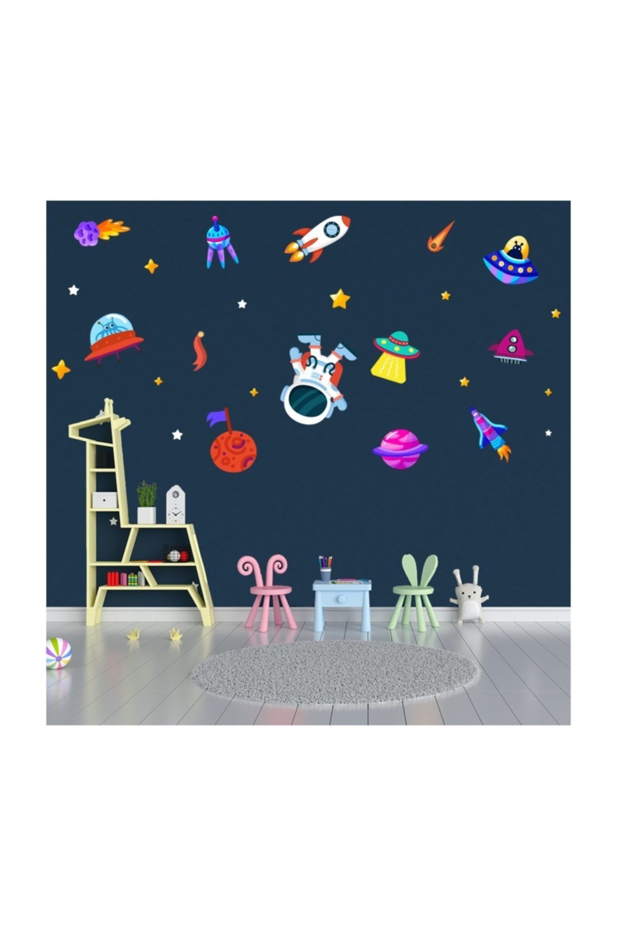 instababyrooms Space 14 Parça Ahşap Seti