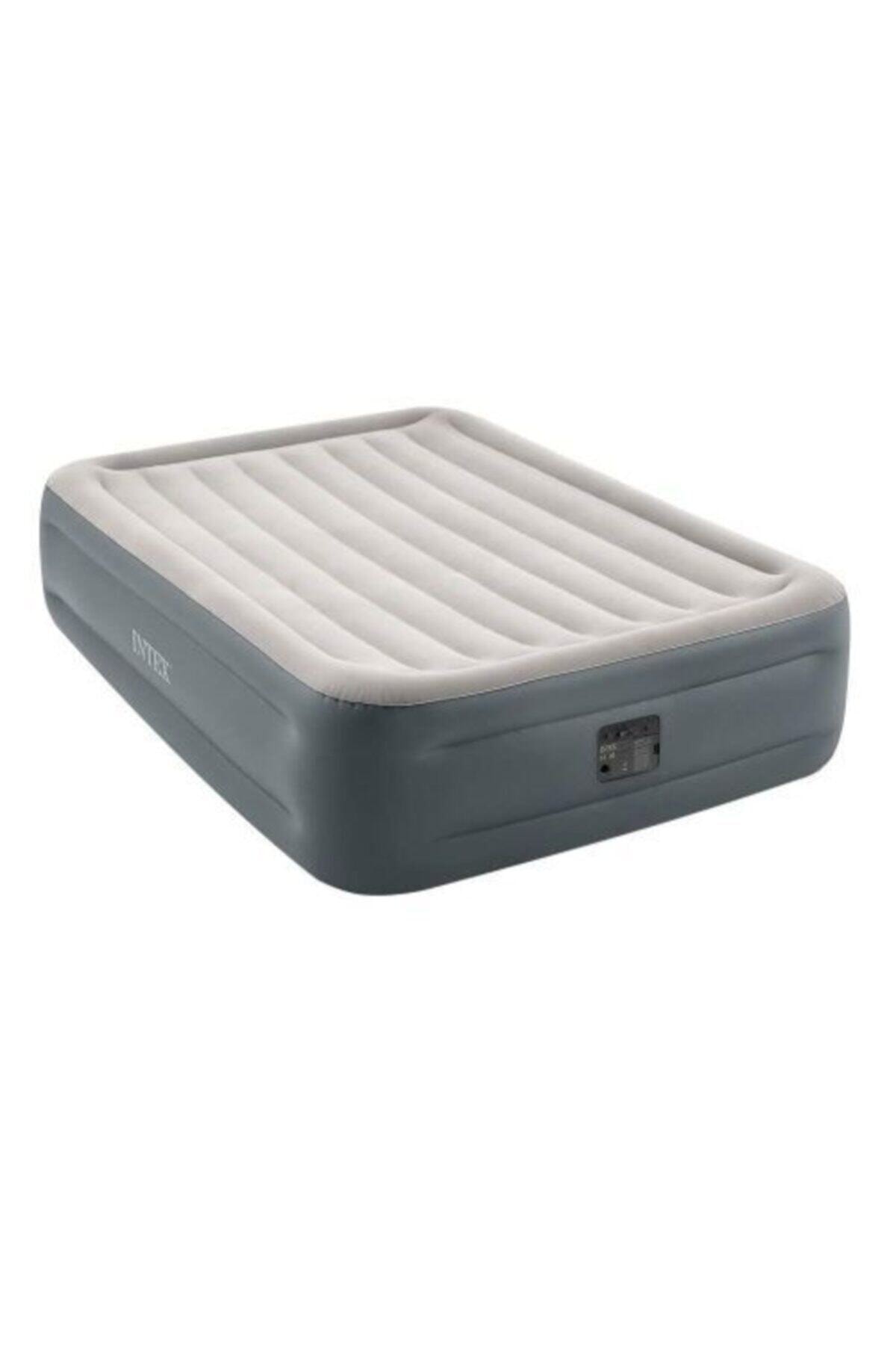 Intex Şişme Yatak Kendinden Elektrikli Pompalı Yatak 152x203x46 Cm