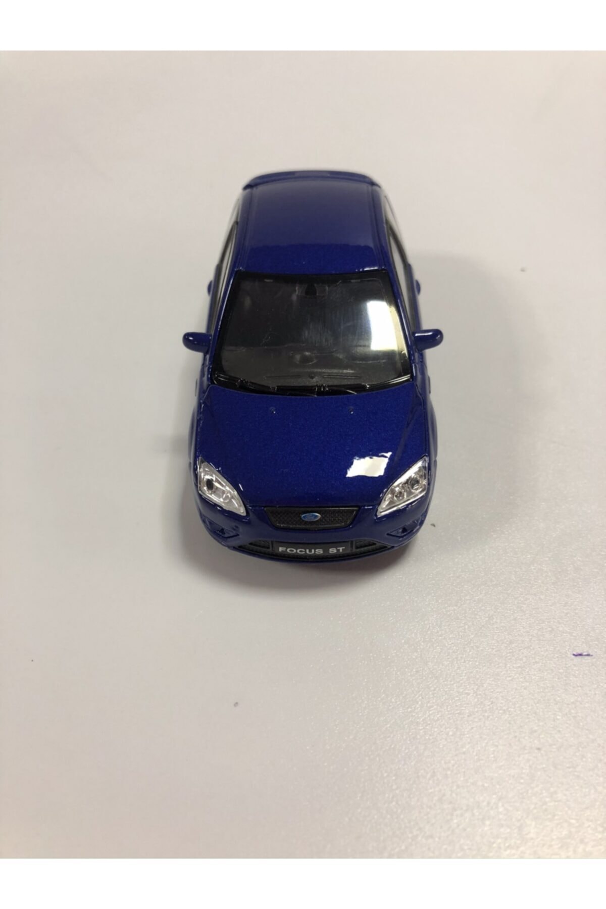 WELLY Die Cast Ford Focus Metal Çek Bırak Araba - lacivert