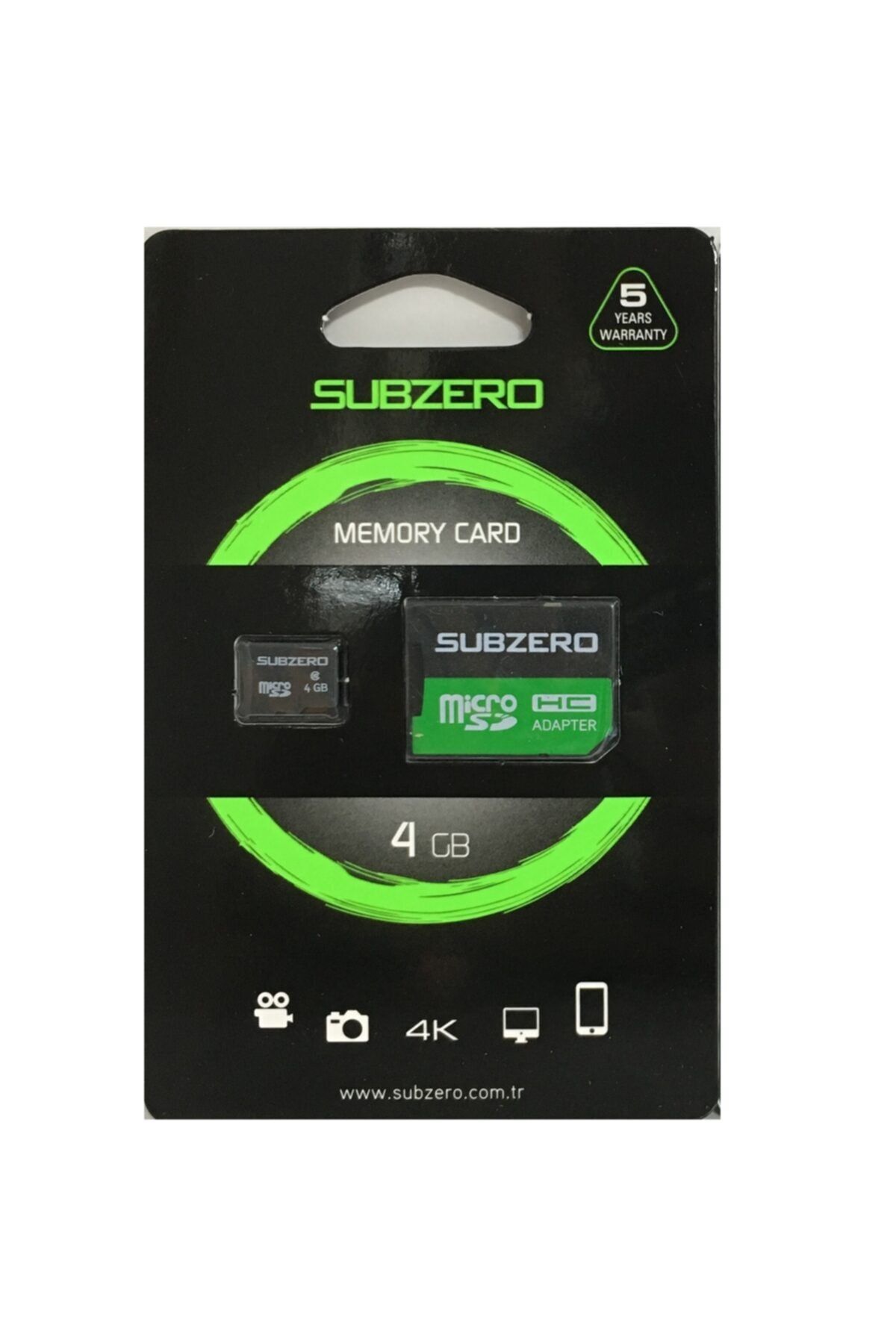 Subzero 4 Gb Hafıza Kartı 10 Class