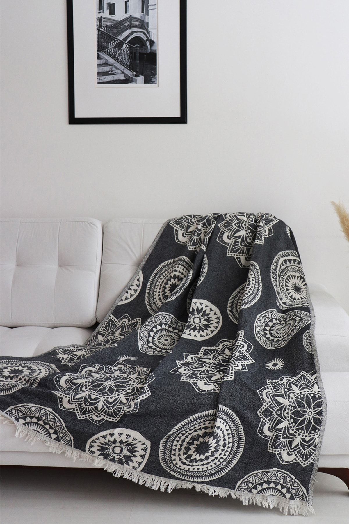 fringe home koltuk ortusu koltuk sali battaniye 130 x 180cm fiyati yorumlari trendyol