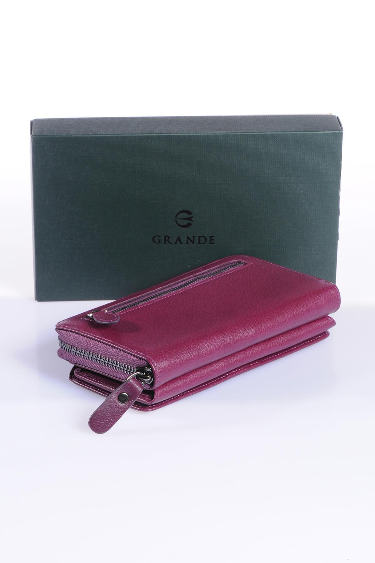 Grande Grbyncz2606 Mürdüm Kadın Cüzdan