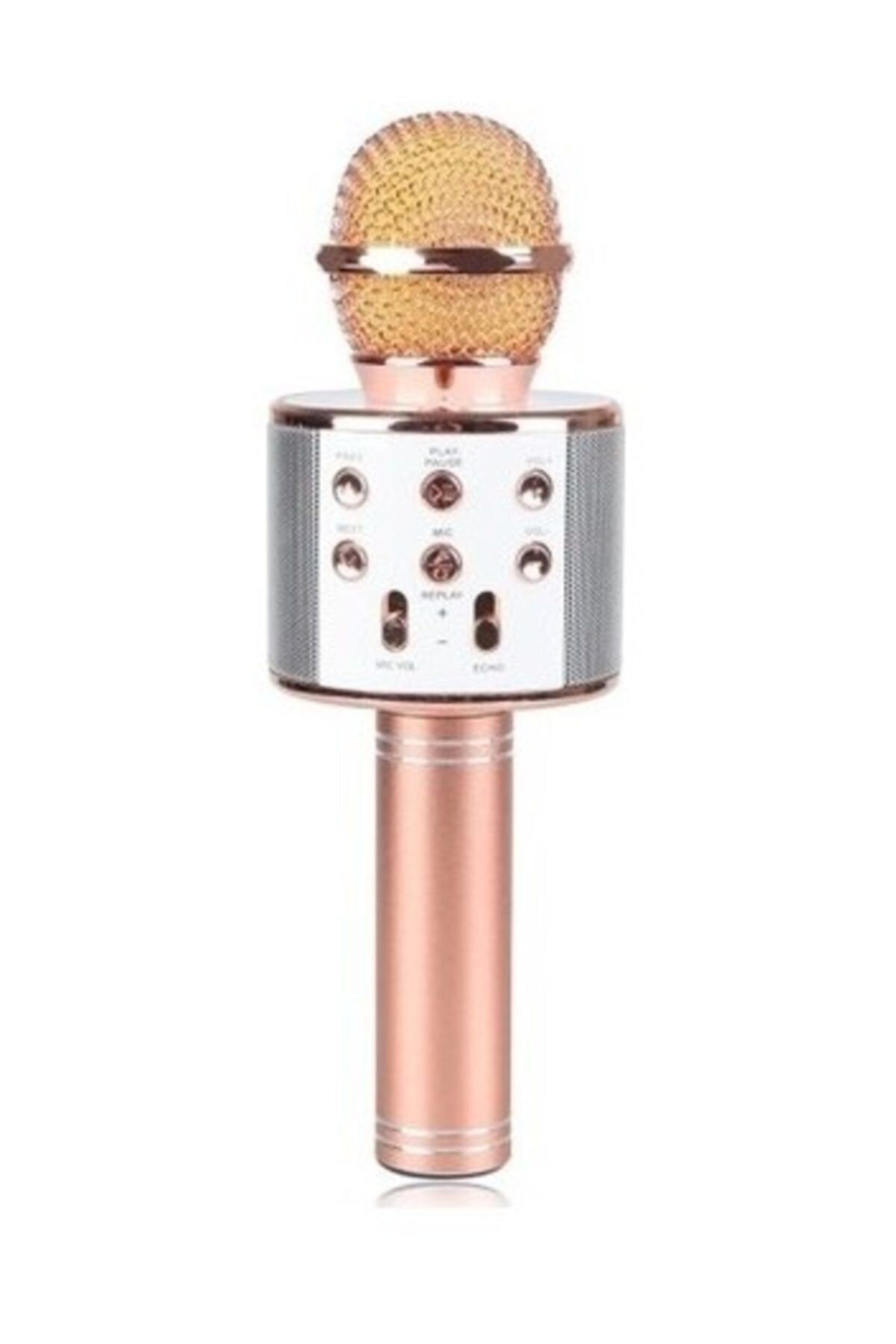 pazariz Ws-858 Profesyonel Ses Kaydı Yapabilen Karaoke Mikrofon Ws858 Rose Gold