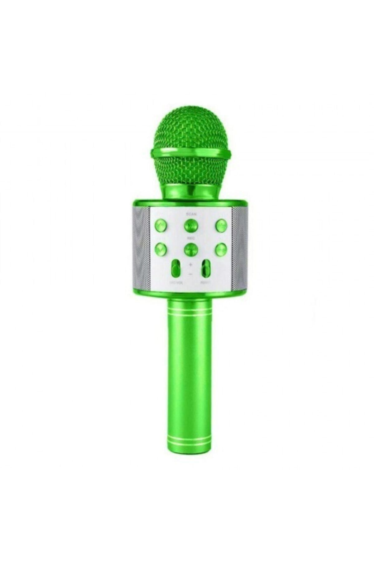pazariz Karaoke Ws 858 Mikrofon Bluetooth Hoparlör Usb Aux Sd Kart Girişli