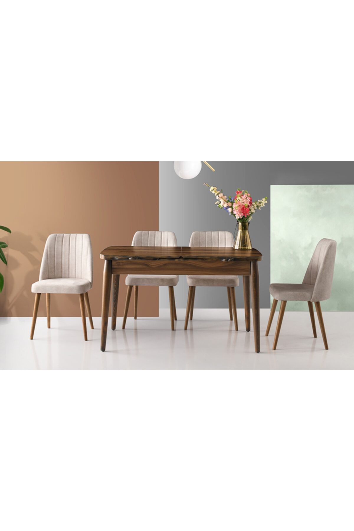 CaddeYıldız Loft Yemek Masası Takımı