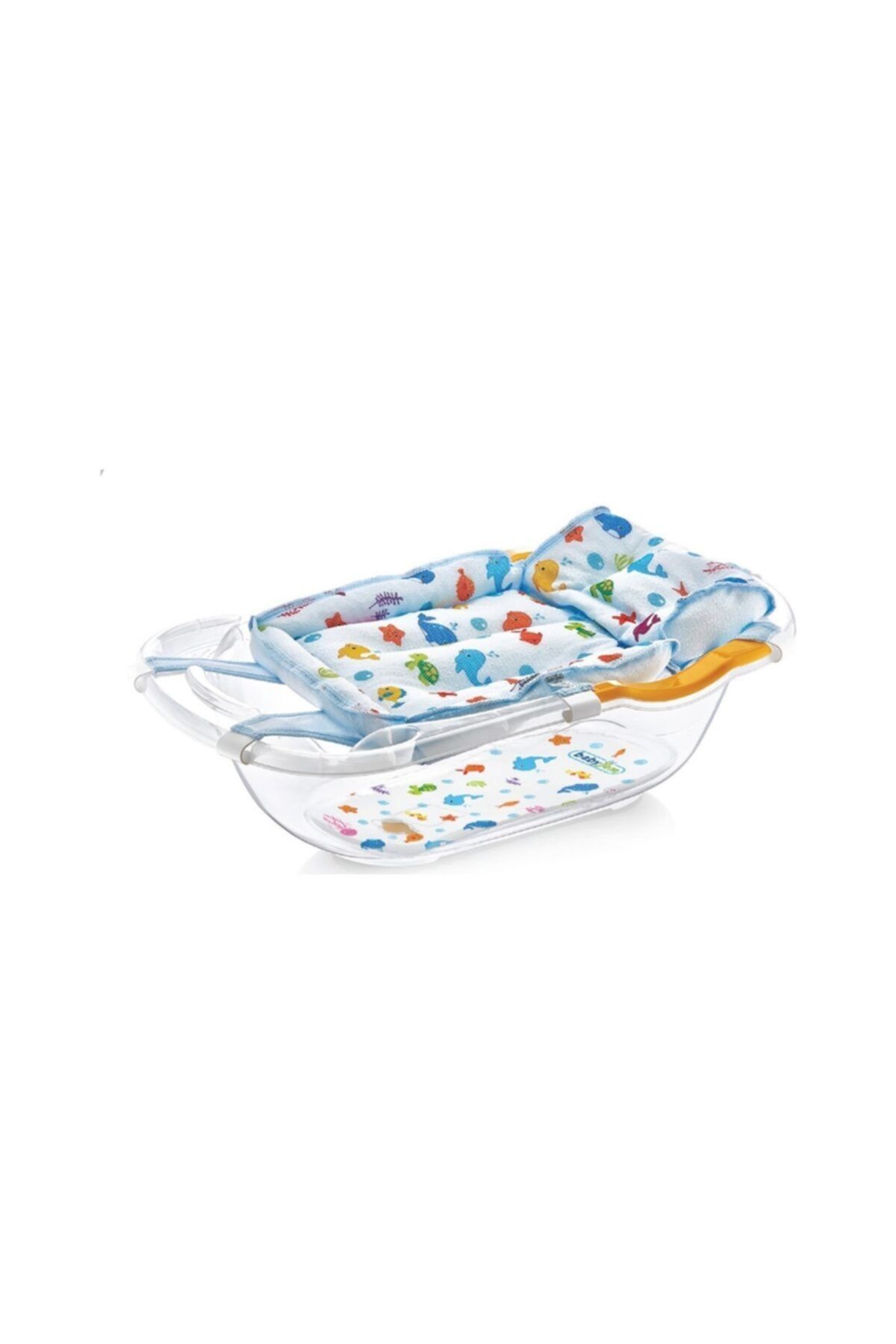 Babyjem Baby Jem Köpüklü Desenli Küvet Filesi Mavi