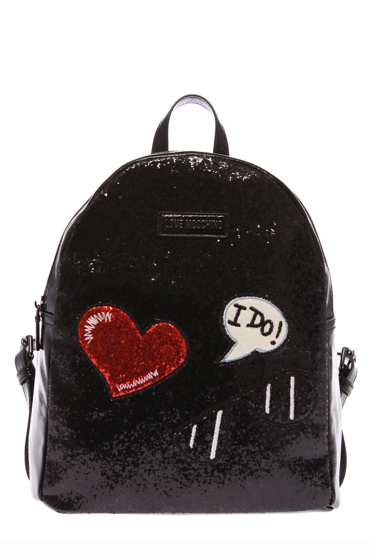 Love Moschino Jc4149-siyah Siyah Kadın Sırt Çantası